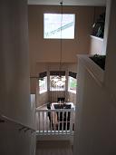 Dining room from top of stairs (43KB)